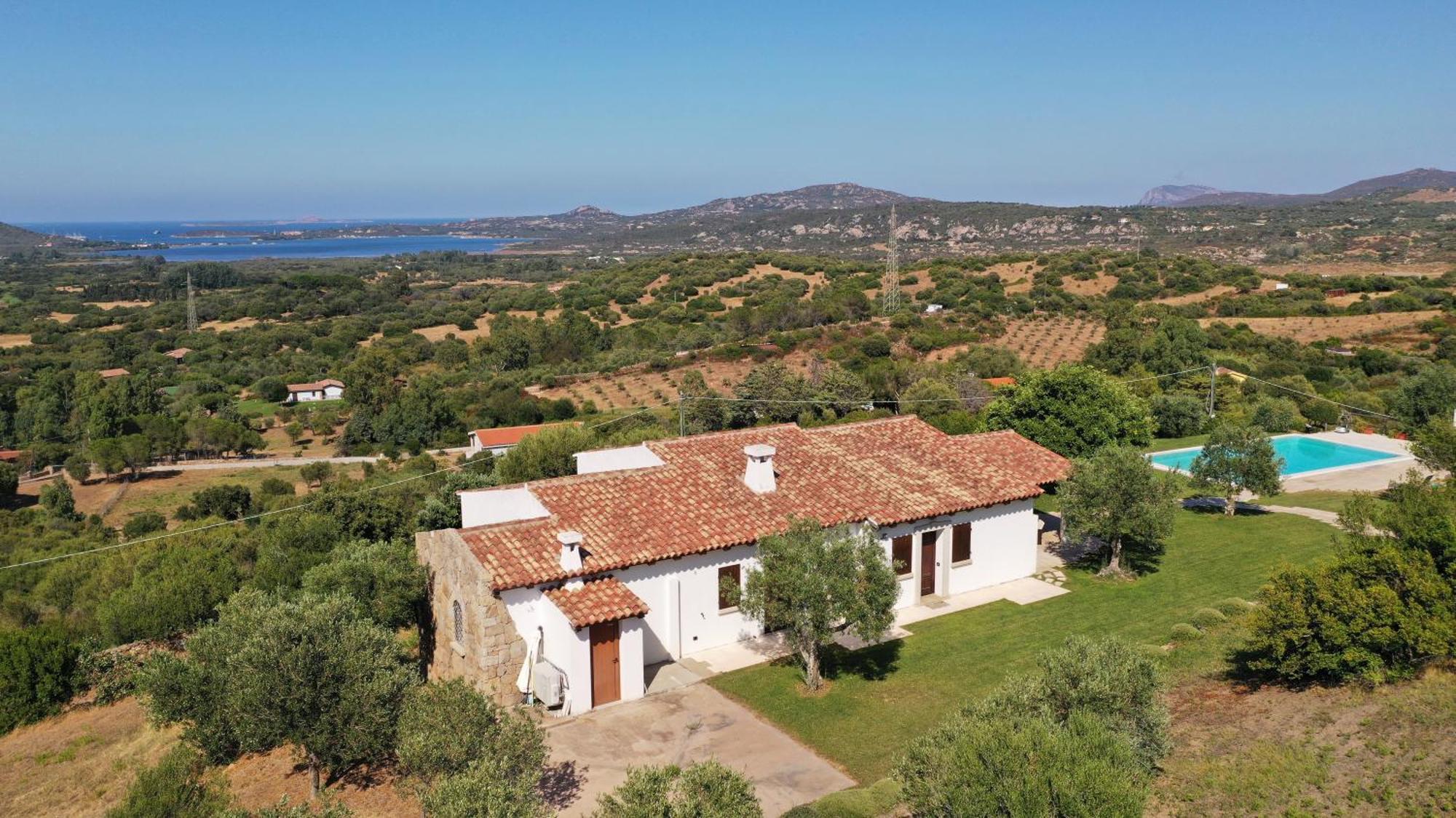 Villa Alba Esclusiva Villa Con Piscina A Sfioro E Vista Mozzafiato Sul Mare Cugnana Exteriér fotografie