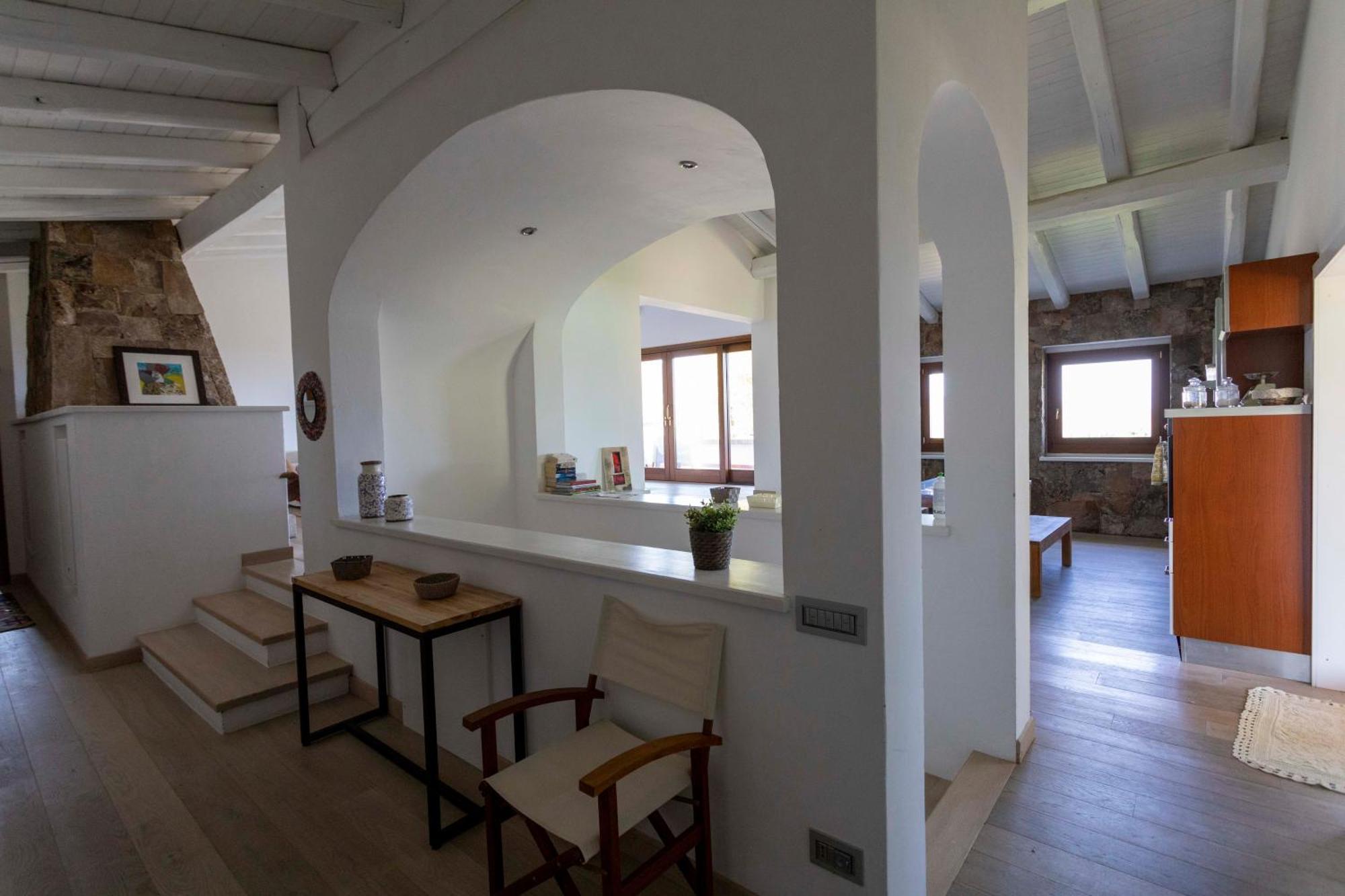 Villa Alba Esclusiva Villa Con Piscina A Sfioro E Vista Mozzafiato Sul Mare Cugnana Exteriér fotografie