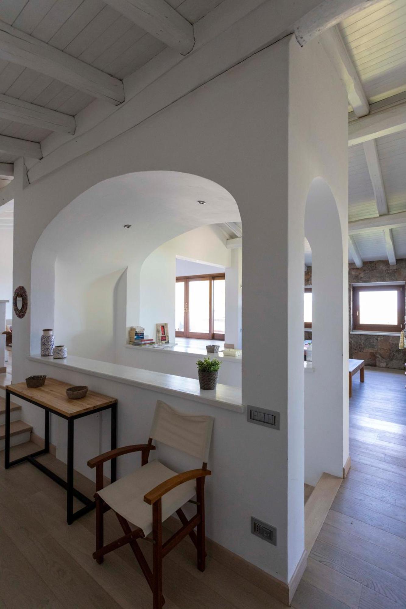 Villa Alba Esclusiva Villa Con Piscina A Sfioro E Vista Mozzafiato Sul Mare Cugnana Exteriér fotografie