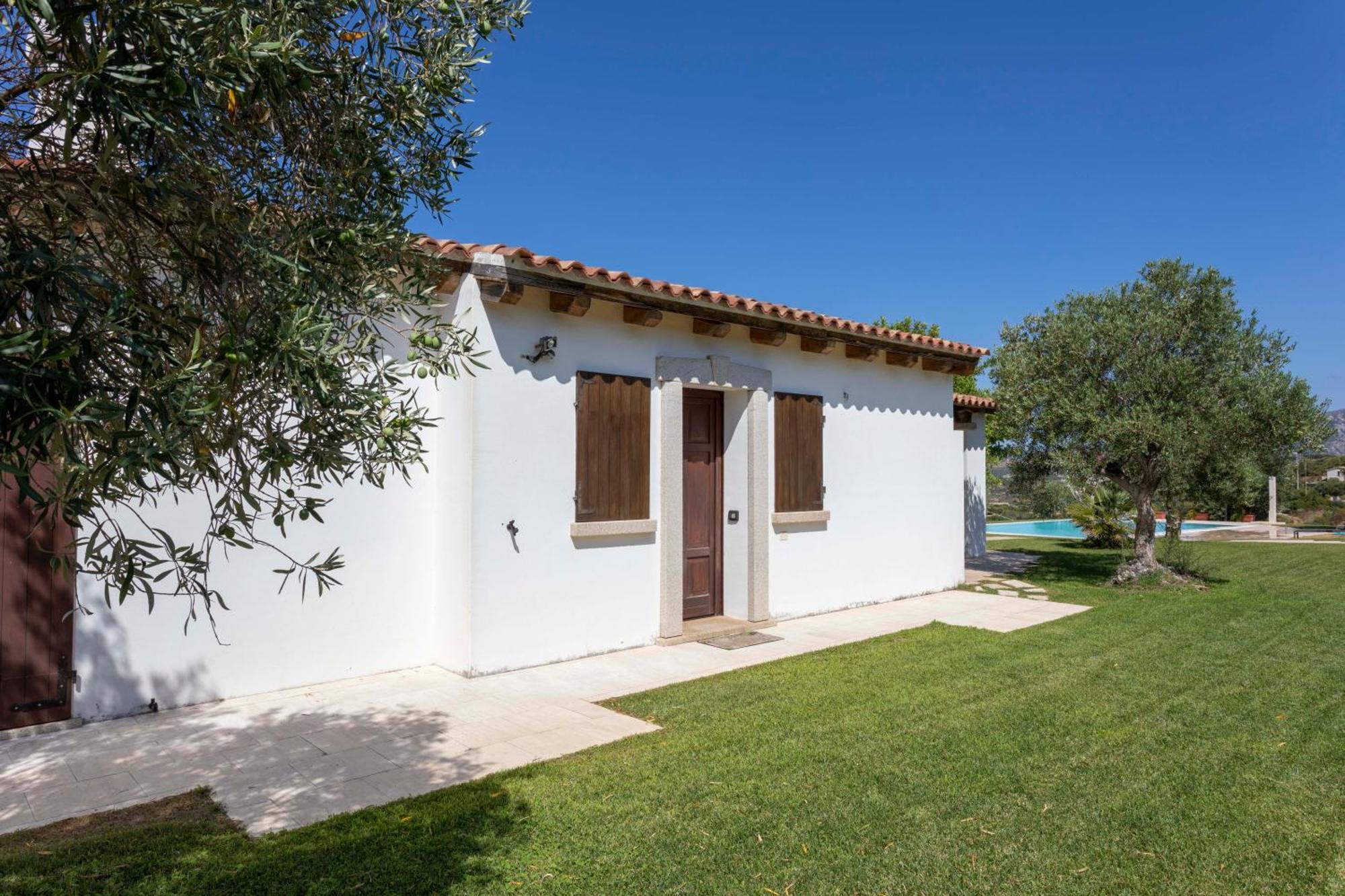Villa Alba Esclusiva Villa Con Piscina A Sfioro E Vista Mozzafiato Sul Mare Cugnana Exteriér fotografie