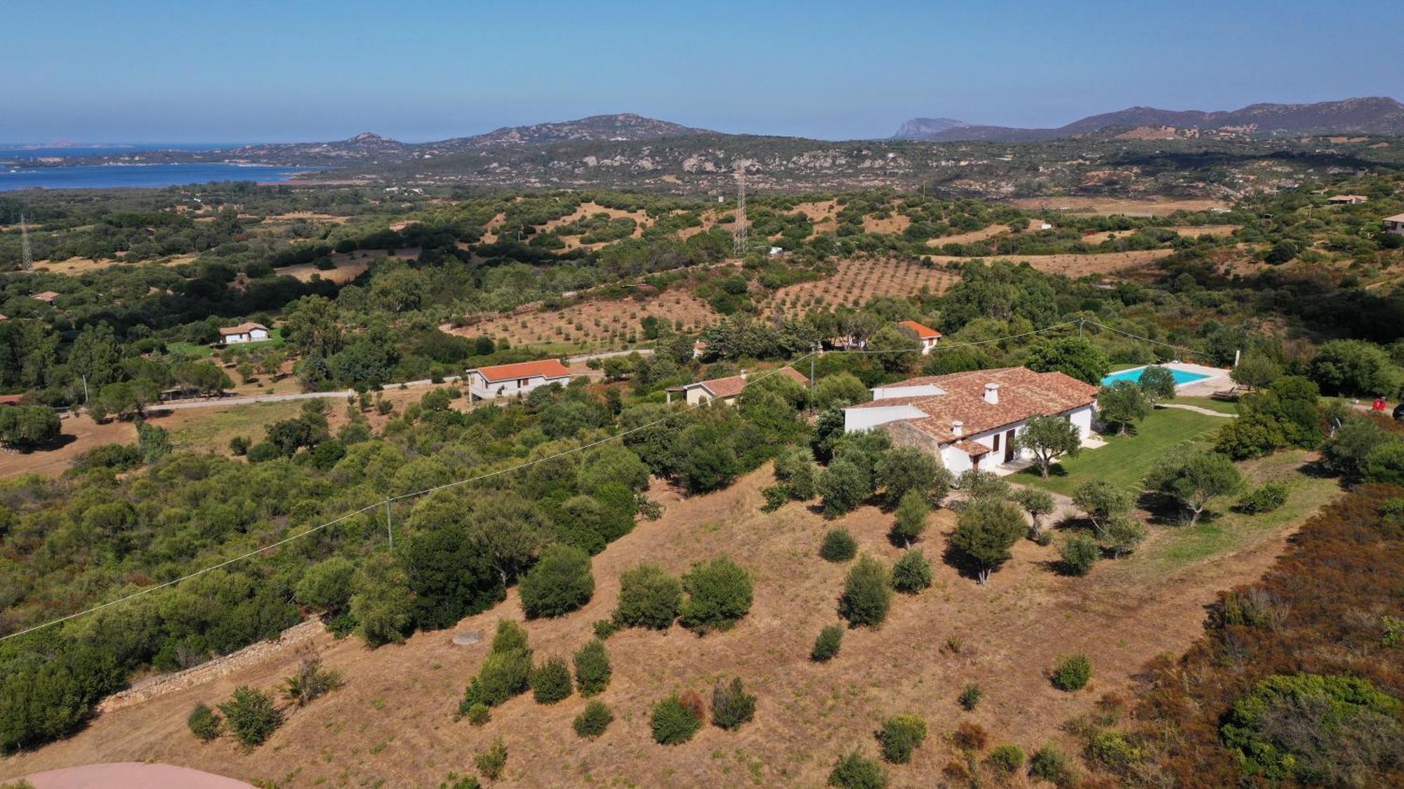 Villa Alba Esclusiva Villa Con Piscina A Sfioro E Vista Mozzafiato Sul Mare Cugnana Exteriér fotografie