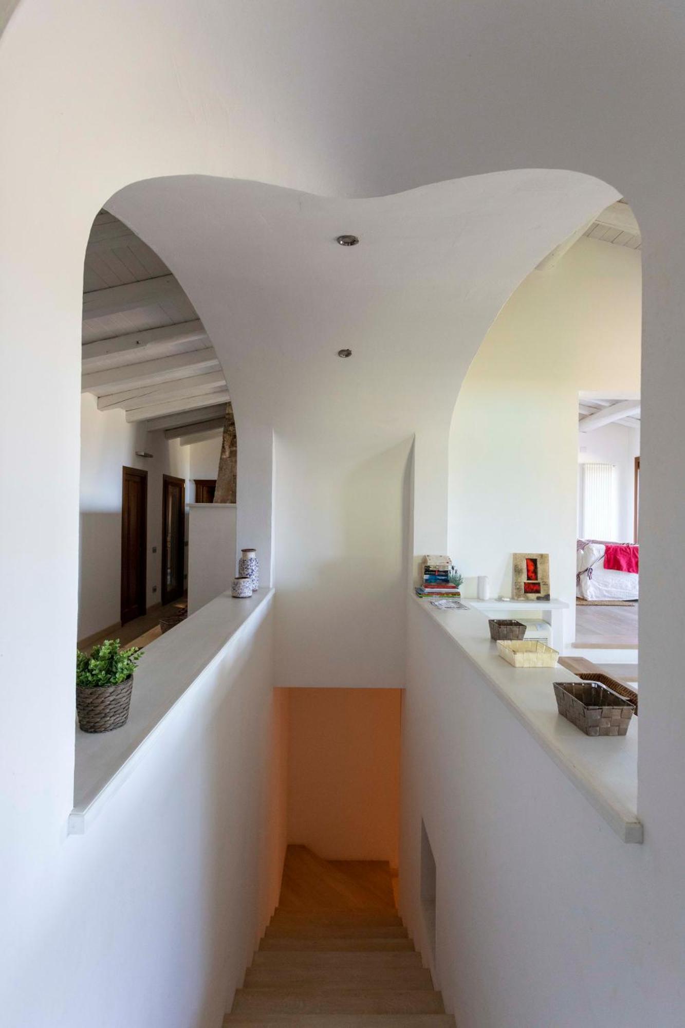 Villa Alba Esclusiva Villa Con Piscina A Sfioro E Vista Mozzafiato Sul Mare Cugnana Exteriér fotografie