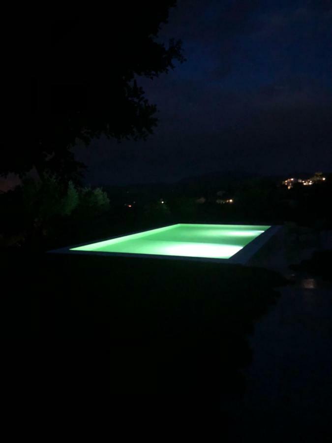 Villa Alba Esclusiva Villa Con Piscina A Sfioro E Vista Mozzafiato Sul Mare Cugnana Exteriér fotografie
