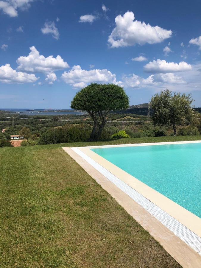 Villa Alba Esclusiva Villa Con Piscina A Sfioro E Vista Mozzafiato Sul Mare Cugnana Exteriér fotografie